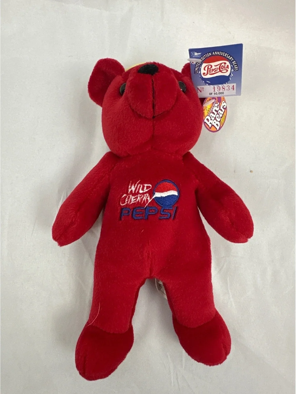 Set of 4 Pepsi Collectible Plush Bears and Bunny